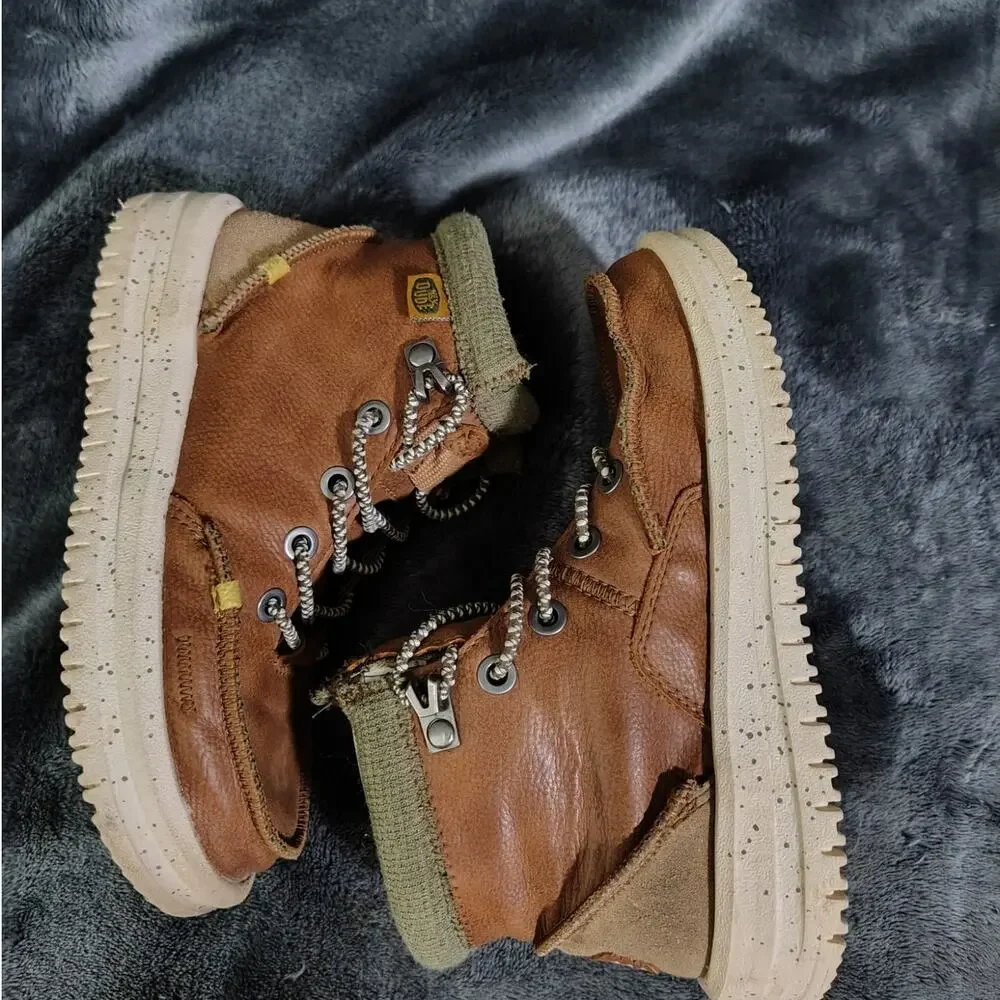 Hey Dude Kids Walnut Bradley Boot Youth TD12